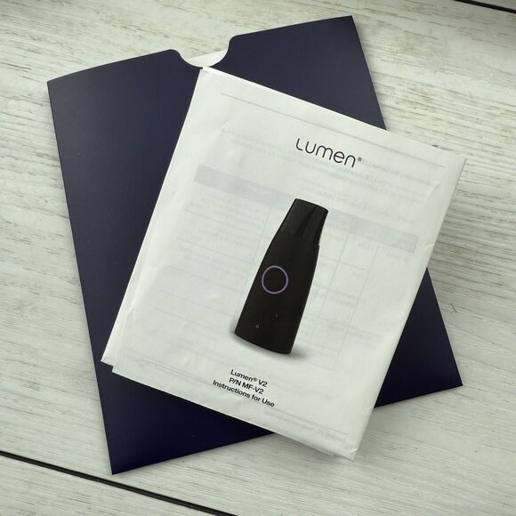 Lumen Metabolism Tracker, Original Box and Accessories No Carry Case Weight Loss - Picture 9 of 13